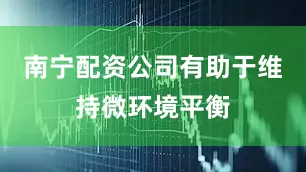 南宁配资公司有助于维持微环境平衡